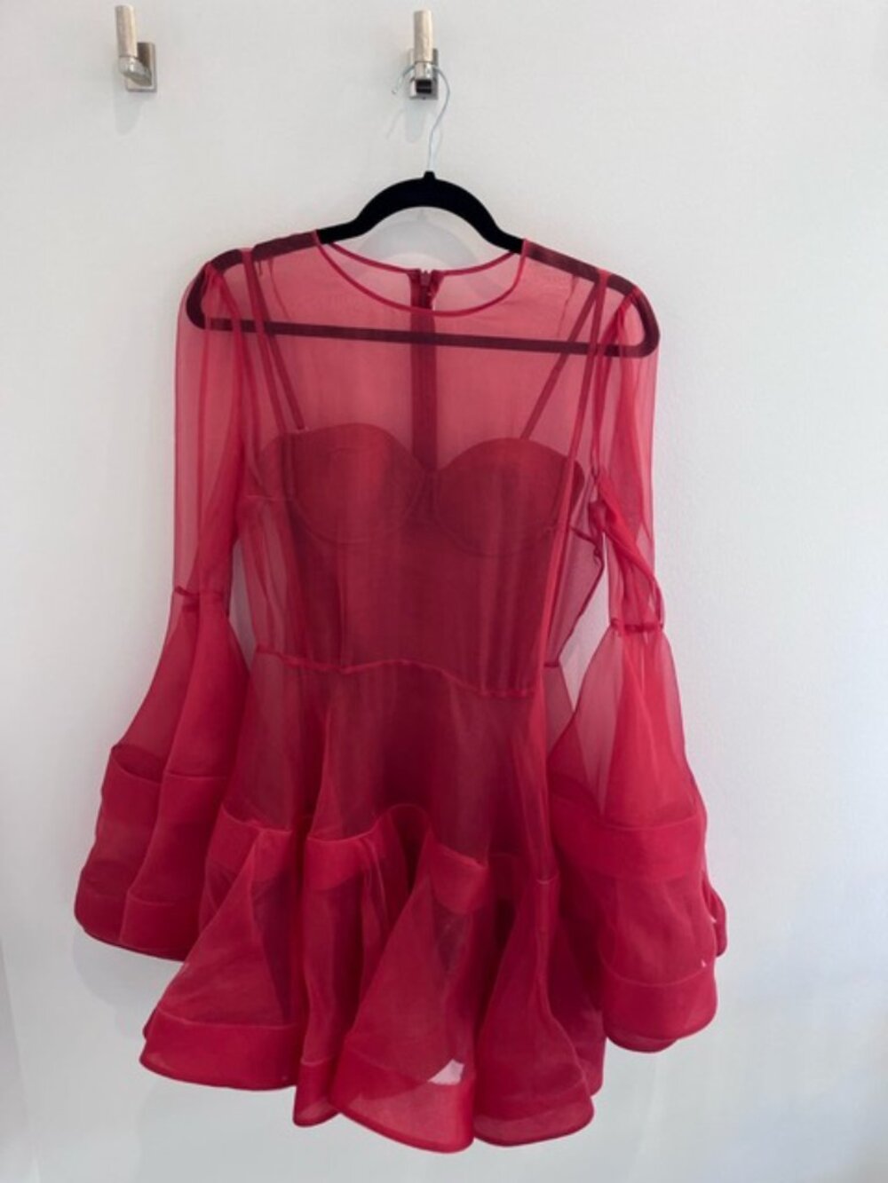 Zimmermann Rebellian Lantern Mini Dress - Picture 8 of 15
